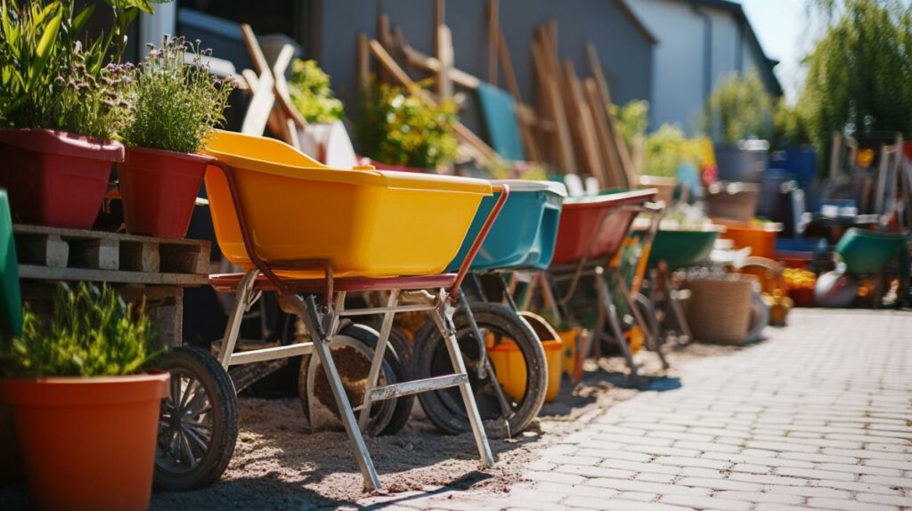 brouette industrie et construction