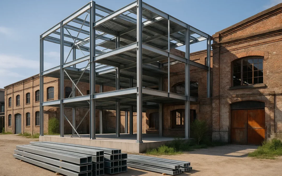 Structures métalliques : un enjeu clé pour les bâtiments industriels à Paris