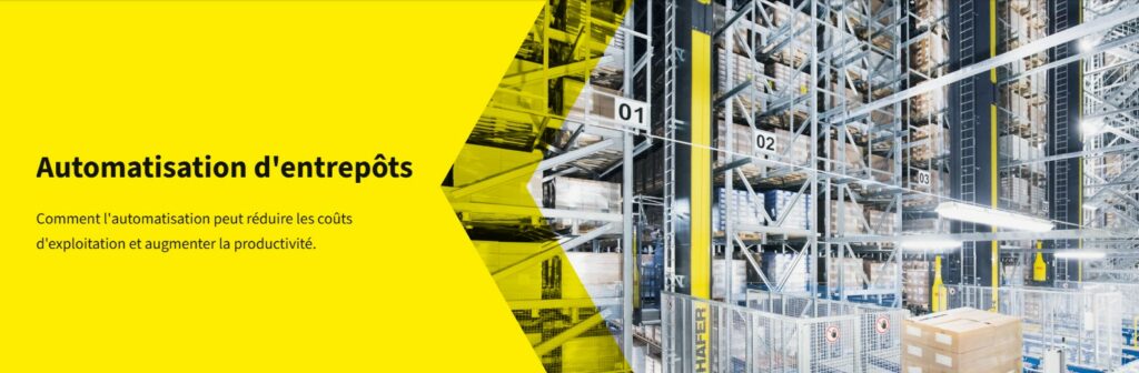 automatisation entrepôt - SSI Schäfer