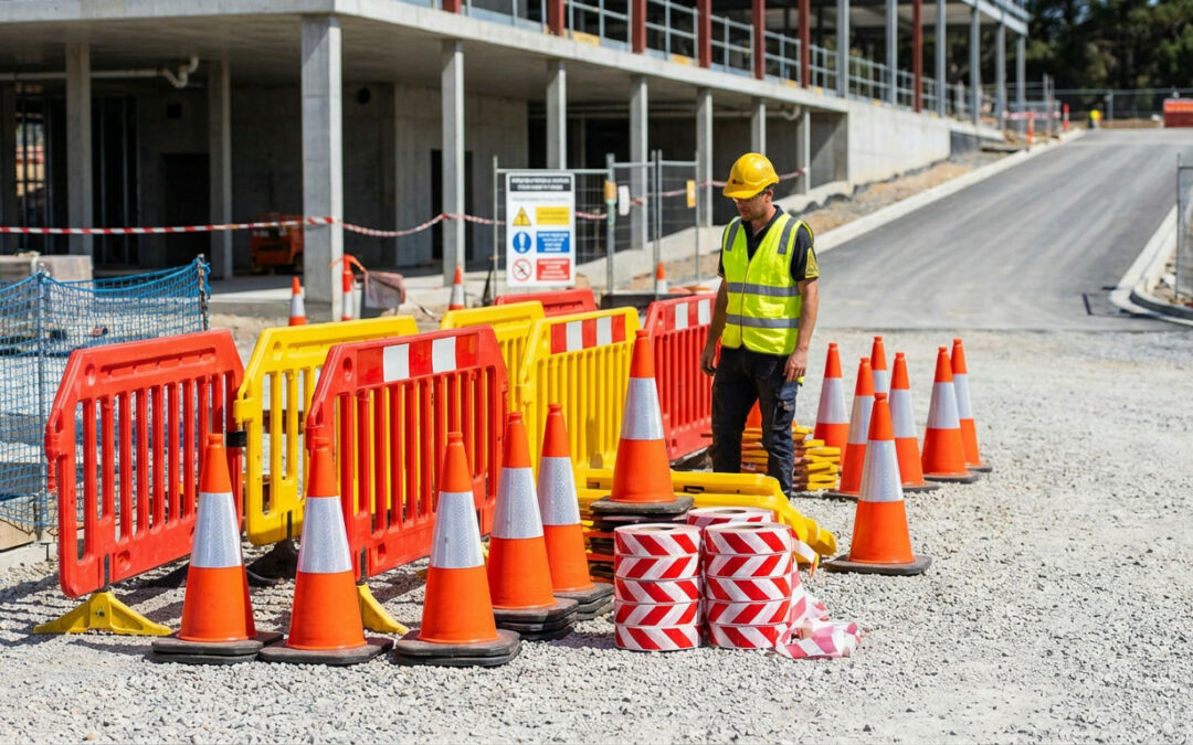 Rubalise, barrières, cônes : quels équipements de balisage choisir selon votre chantier ?