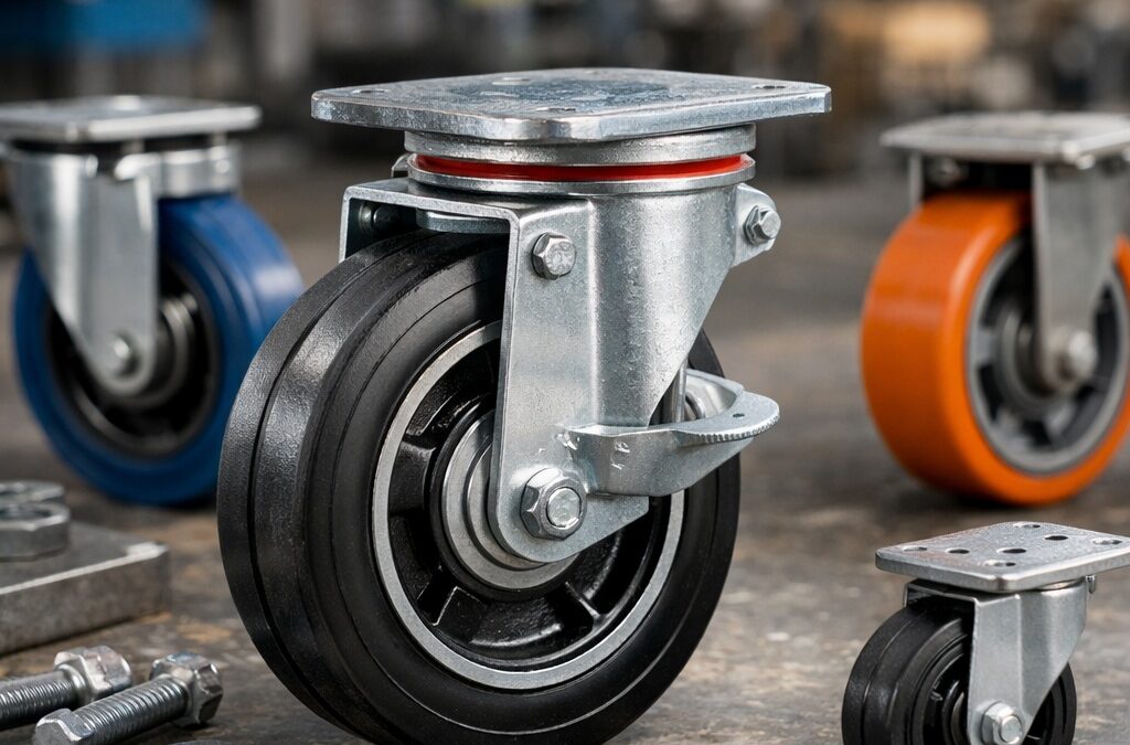 Panorama des types de roues et roulettes industrielles : usages, avantages et limites