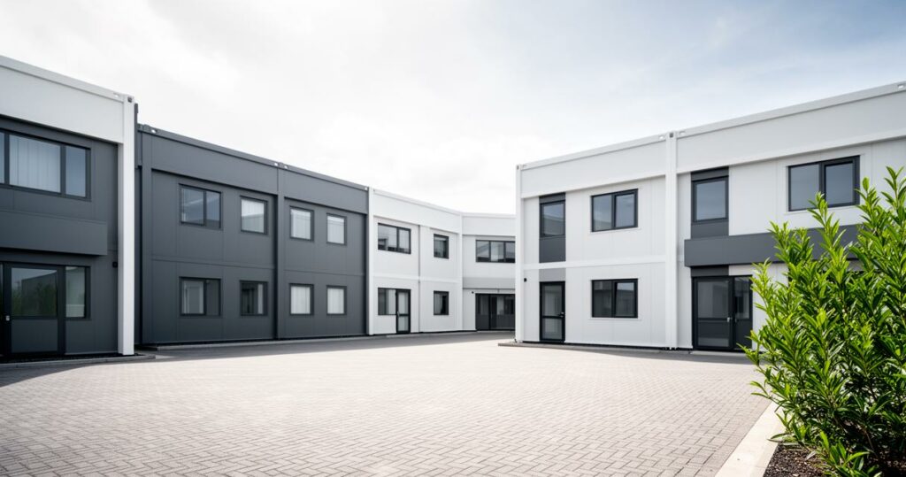 bâtiment industriel modulaire