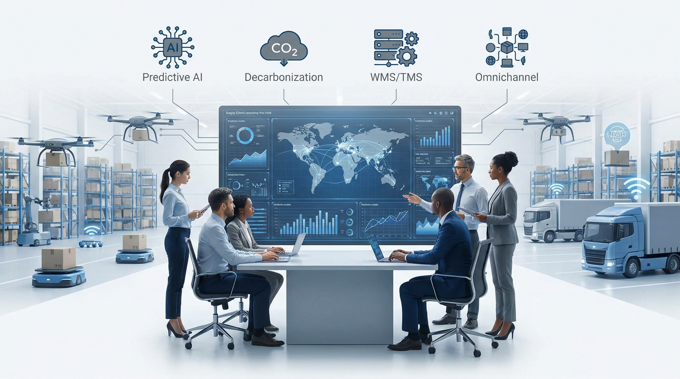 Consultant expert analysant des flux logistiques automatis&eacute;s et digitaux en 2026