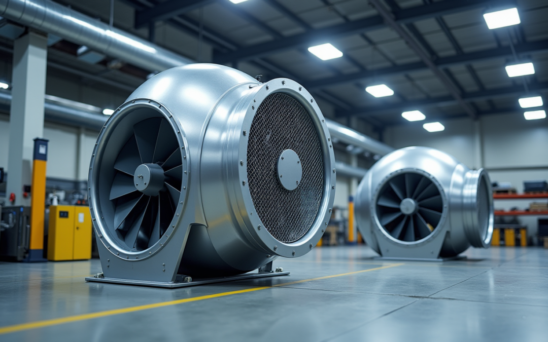 Ventilation industrielle : centrifuge ou axial ?