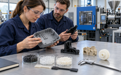 Plastiques techniques : comment choisir la bonne matière pour une pièce industrielle injectée